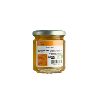 pot de miel d'acacia la roumanière